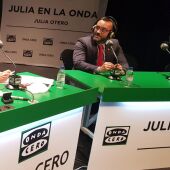 José Benlloch, alcalde de Vila-real, en Julia en la onda
