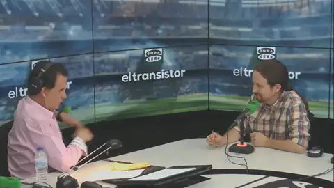 Pablo Iglesias: "Carlos Alsina pone las entrevistas difíciles, pero son las que molan" Pablo Iglesias: "Carlos Alsina pone las entrevistas difíciles, pero son las que molan"