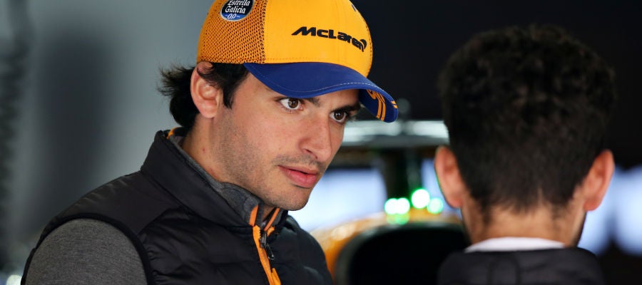 Carlos Sainz durante los entrenamientos del Gran Premio de China Carlos Sainz durante los entrenamientos del Gran Premio de China