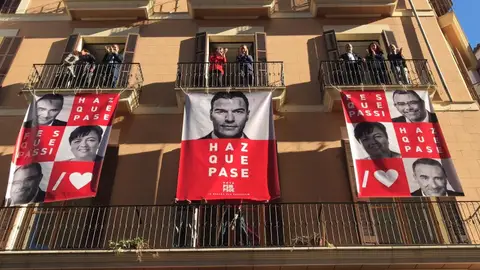 Pegada de carteles PSIB-PSOE Campaña electoral