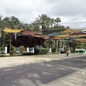 Paseo de la Estación de Elche, lugar en el que se va a instalar en nuevo racó 'Festi Elx'.