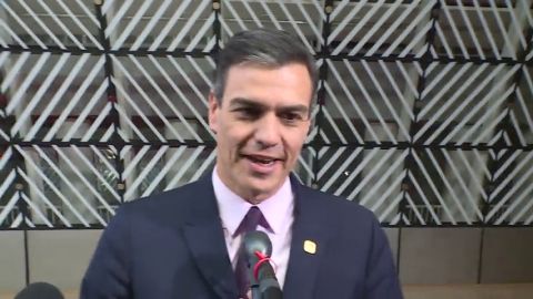 As&iacute; ha vivido Pedro S&aacute;nchez la cumbre del Brexit