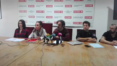 rueda prensa ccoo bomberos cuenca