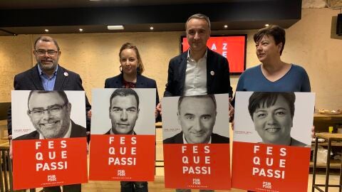 Cosme Bonet, Silvana Gonz&aacute;lez, Pere Joan Pons y Susanna Moll