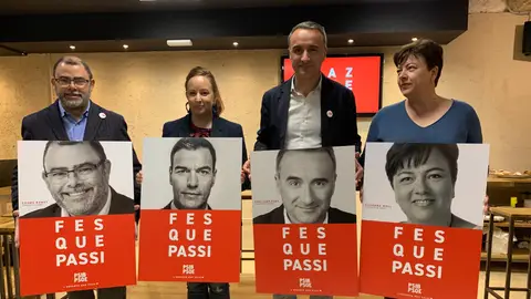 Cosme Bonet, Silvana González, Pere Joan Pons y Susanna Moll Cosme Bonet, Silvana González, Pere Joan Pons y Susanna Moll