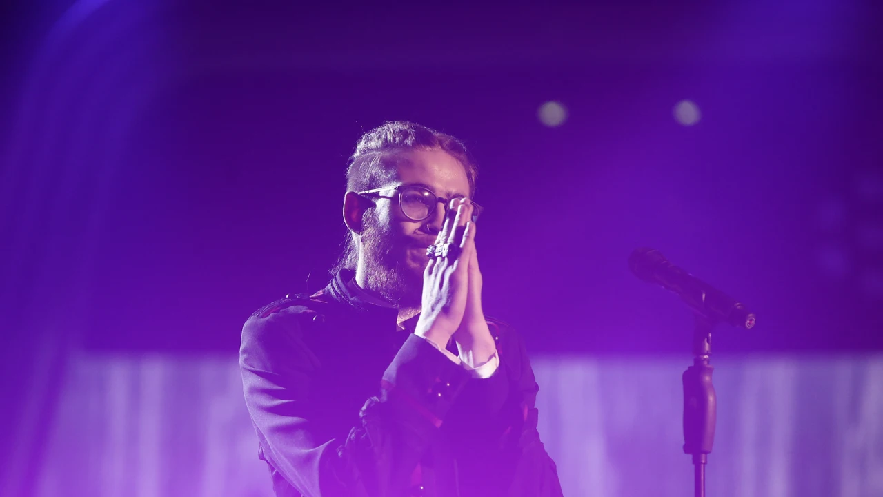 Andrés Martín en la Final de ‘La Voz’