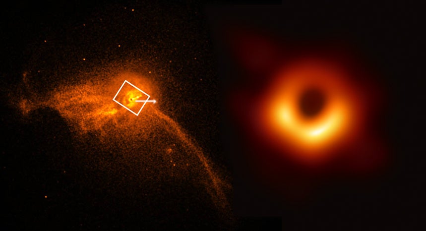 Aparici en órbita: El agujero negro de la galaxia M-87 Aparici en órbita: El agujero negro de la galaxia M-87