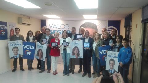 El PP inicio la campa&ntilde;a electoral en su sede provincial de Ciudad Real