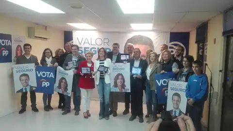 El PP inicio la campaña electoral en su sede provincial de Ciudad Real El PP inicio la campaña electoral en su sede provincial de Ciudad Real