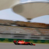 Sebastian Vettel, en los Libres del GP de China