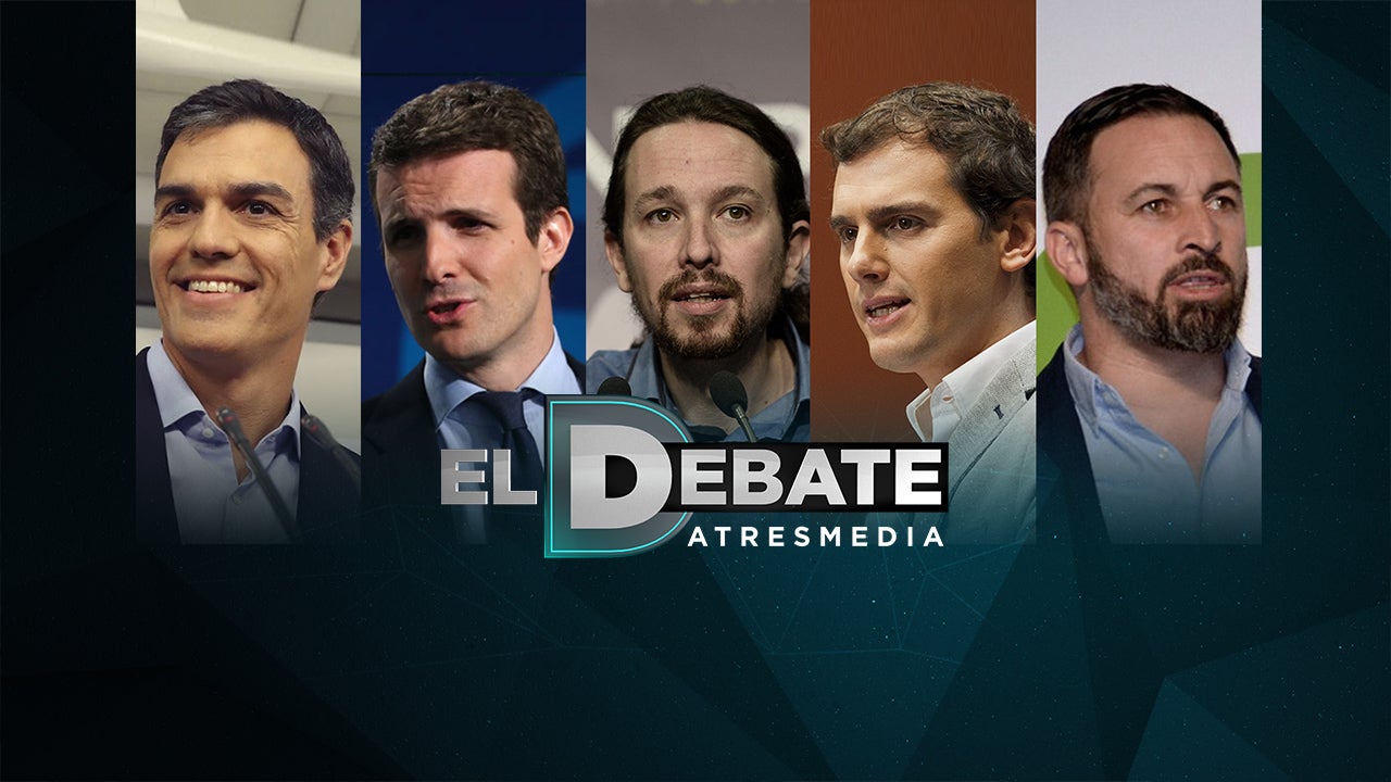 Las claves del Debate a cinco del 23 de abril en Atresmedia Las claves del Debate a cinco del 23 de abril en Atresmedia