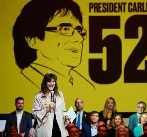 La candidata al Congreso de los Diputados por Barcelona, Laura Borrás La candidata al Congreso de los Diputados por Barcelona, Laura Borrás