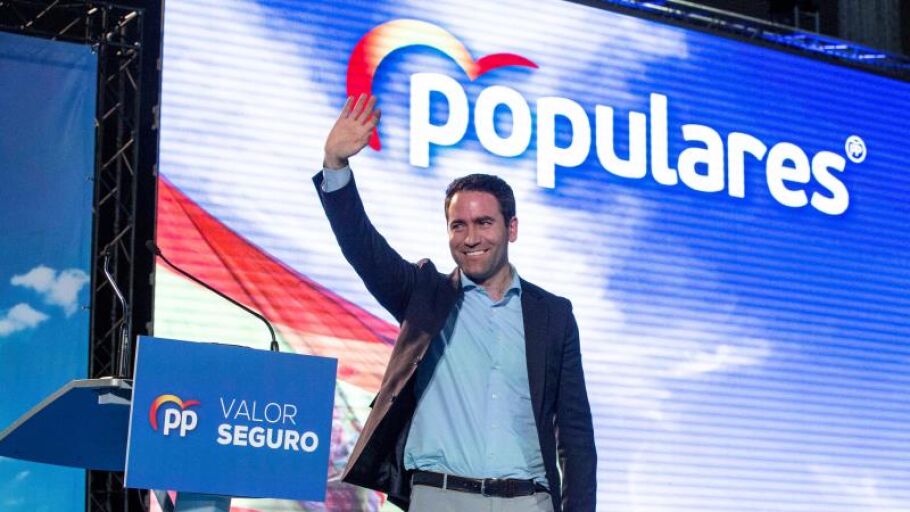 El secretario general del PP, Teodoro Garc&iacute;a Egea