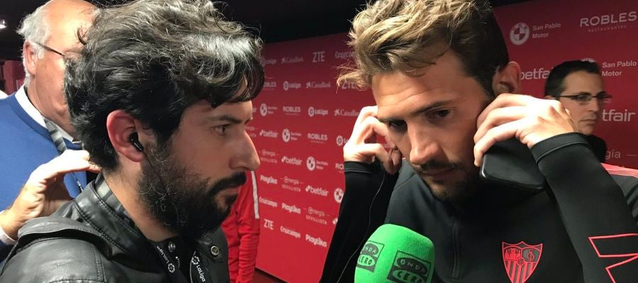 El jugador del Sevilla, Franco Vázquez El jugador del Sevilla, Franco Vázquez