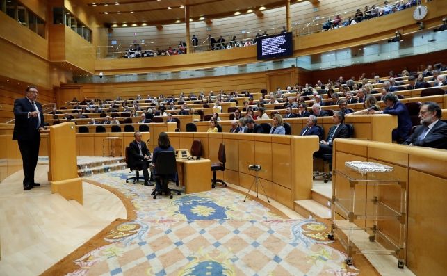 Guardiola y otros cinco presidentes autonómicos del PP defienden este lunes en el Senado su rechazo a la amnistía Guardiola y otros cinco presidentes autonómicos del PP defienden este lunes en el Senado su rechazo a la amnistía