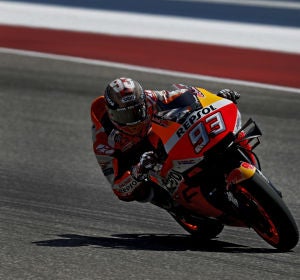Marc Márquez, en la Honda Marc Márquez, en la Honda