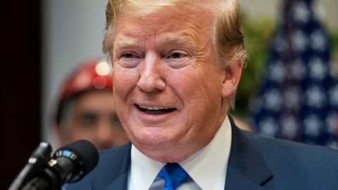 El presidente estadounidense Donald Trump
