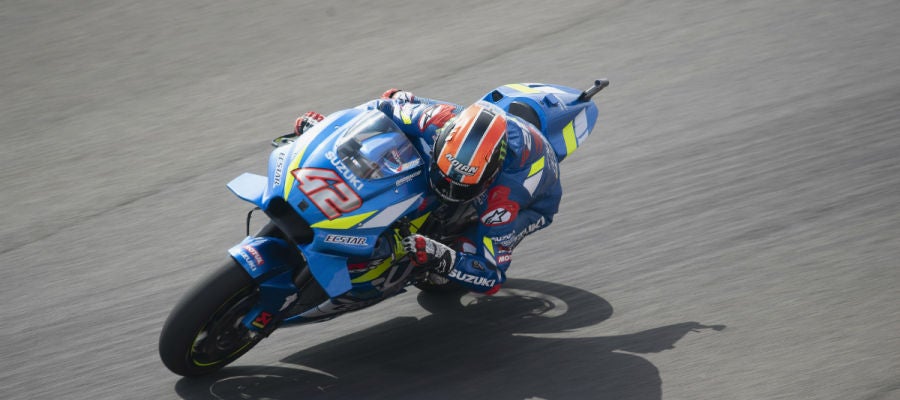 Alex Rins, con la Suzuki Alex Rins, con la Suzuki