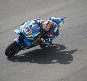 Alex Rins, con la Suzuki Alex Rins, con la Suzuki