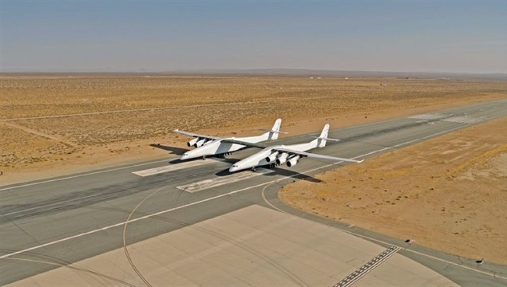 Imagen del avión más grande del mundo