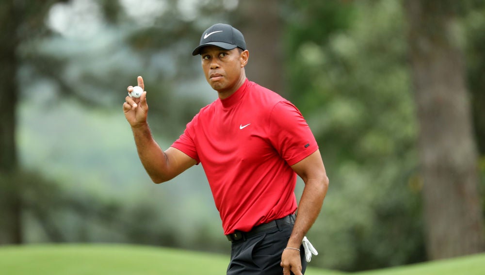 Tiger Woods, durante el Masters de Augusta
