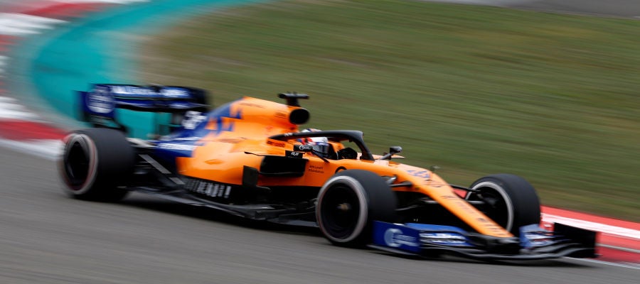 Carlos Sainz, durante el GP de China Carlos Sainz, durante el GP de China