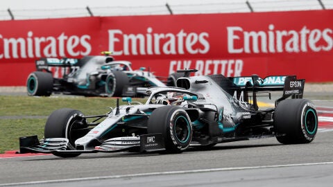 Lewis Hamilton, durante el GP de China