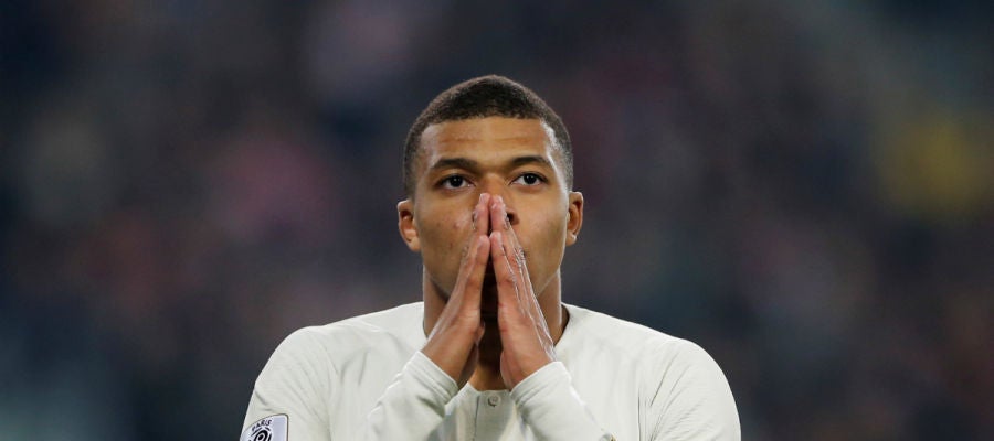 Mbappé se lamenta Mbappé se lamenta