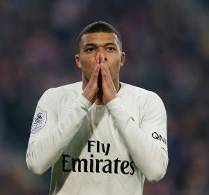 Mbappé se lamenta Mbappé se lamenta