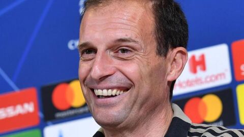 El entrenador de la Juventus, Massimiliano Allegri. 