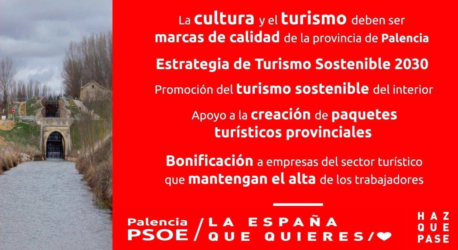El PSOE apuesta por el turismo sostenible de interior El PSOE apuesta por el turismo sostenible de interior