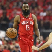 James Harden y Ricky Rubio James Harden y Ricky Rubio