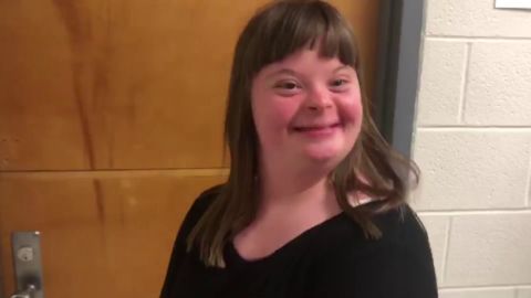 Kati, animadora con s&iacute;ndrome de down