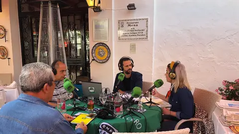 Tertulia lunes desde restaurante Mena