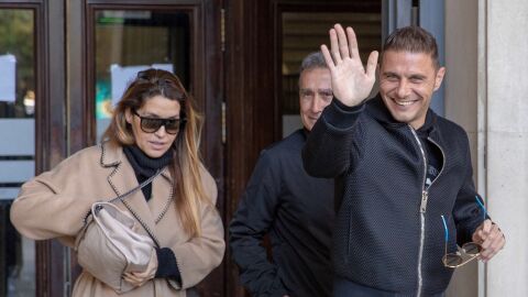 Joaqu&iacute;n S&aacute;nchez junto a su mujer, Susana Saborido