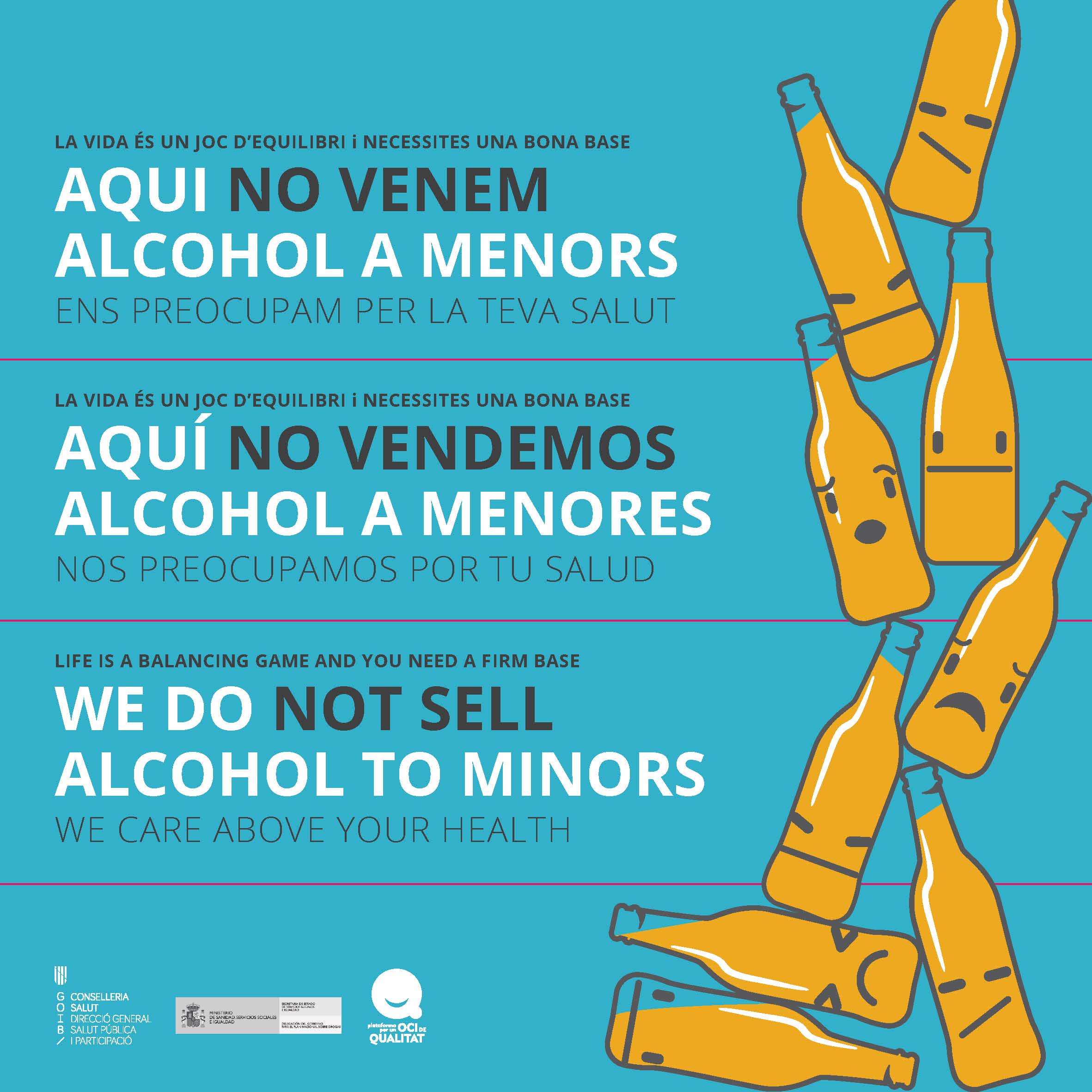 Organizaciones empresariales de Mallorca desarrollarán acciones contra el consumo de alcohol en menores Organizaciones empresariales de Mallorca desarrollarán acciones contra el consumo de alcohol en menores