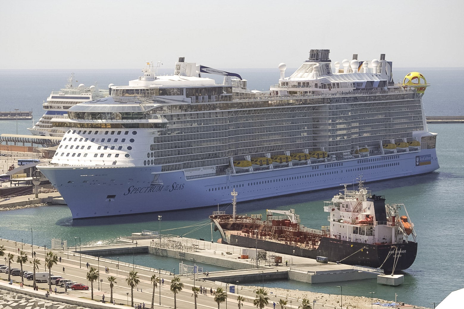 El Spectrum of the Seas ya conoce las bondades de Málaga El Spectrum of the Seas ya conoce las bondades de Málaga