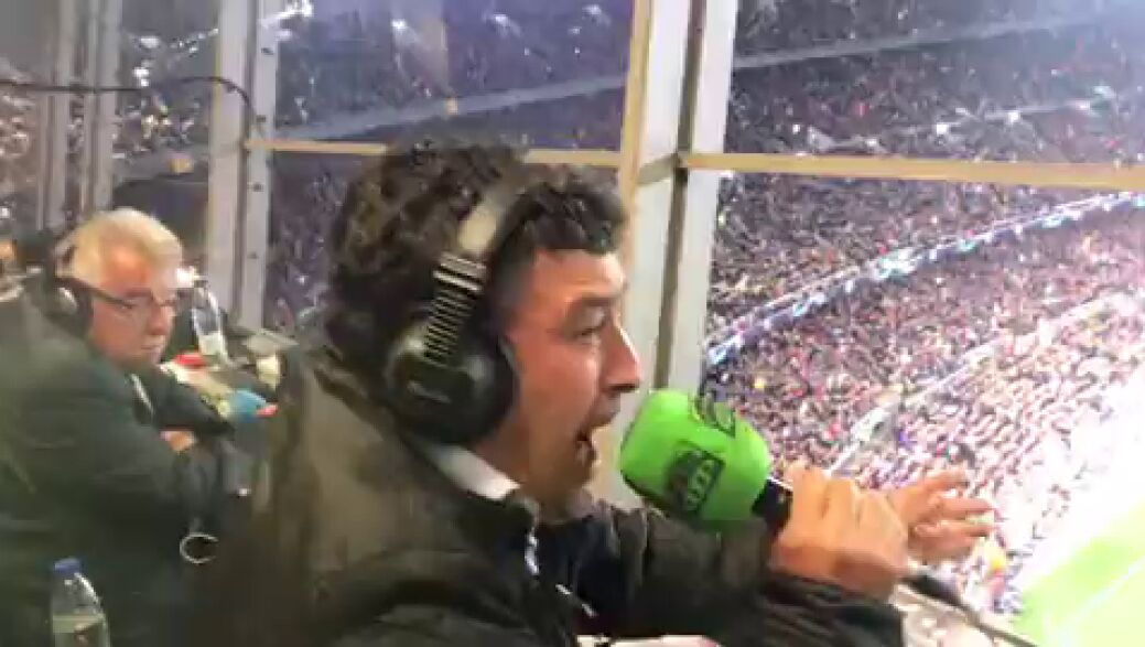 As&iacute; ha narrado Alfredo Mart&iacute;nez el segundo gol de Messi al Manchester United