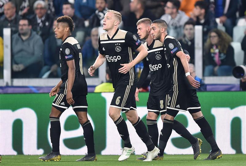El Ajax hace historia y elimina de la Champions League a la Juventus de Cristiano Ronaldo El Ajax hace historia y elimina de la Champions League a la Juventus de Cristiano Ronaldo