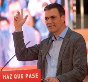 El presidente del Gobierno y candidato por el PSOE a la reelección Pedro Sánchez El presidente del Gobierno y candidato por el PSOE a la reelección Pedro Sánchez