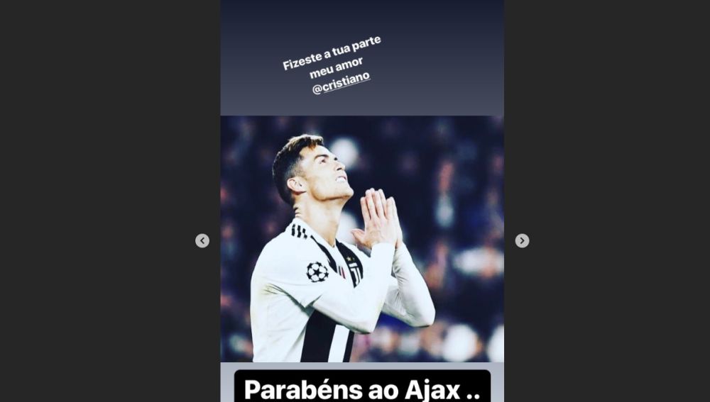 El mensaje de Katia Aveiro en Instagram