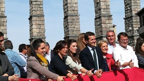 Pablo Casado en Segovia