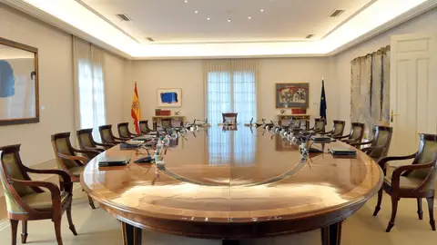 Sala de reuniones del Consejo de Ministros Complejo de La Moncloa