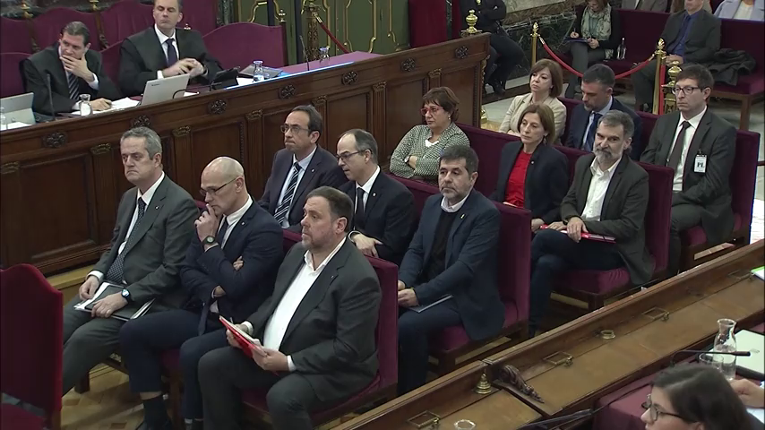 Montserrat Surroca: "No procede la petición de suplicatorio de las defensas de los presos independentistas porque está previsto para otros supuestos" Montserrat Surroca: "No procede la petición de suplicatorio de las defensas de los presos independentistas porque está previsto para otros supuestos"