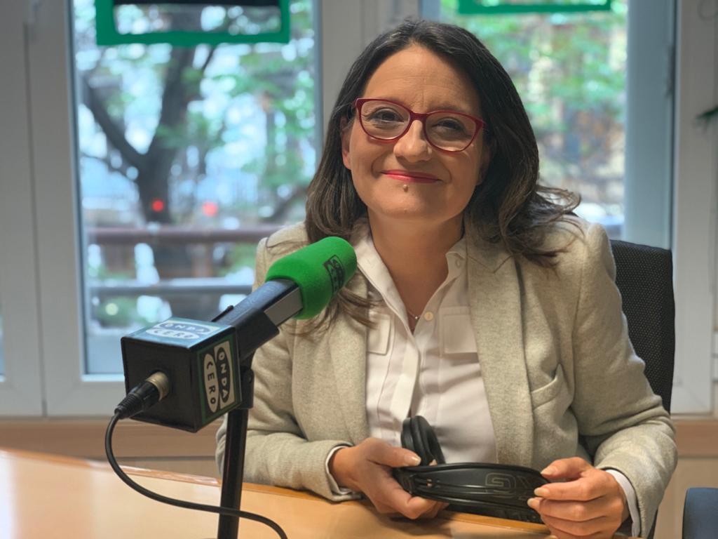 Mónica Oltra: "Quien quiera ser presidente de España y quiera los votos de Compromis, tendrá que comprometerse con una financiación justa" Mónica Oltra: "Quien quiera ser presidente de España y quiera los votos de Compromis, tendrá que comprometerse con una financiación justa"