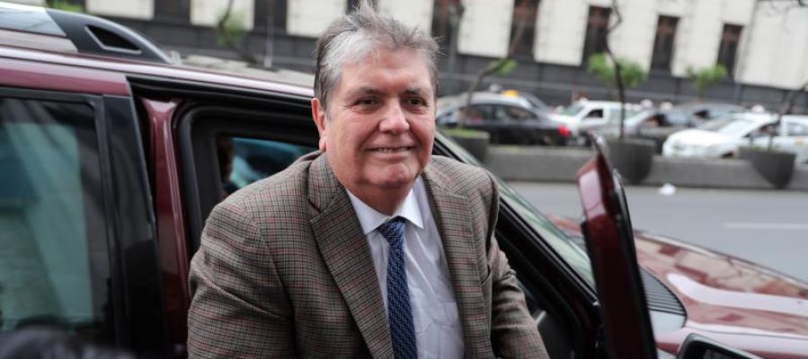 El expresidente peruano Alan García El expresidente peruano Alan García