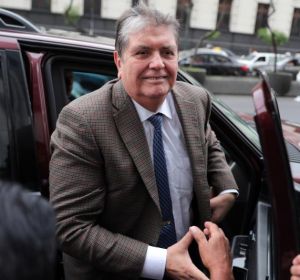 El expresidente peruano Alan García El expresidente peruano Alan García
