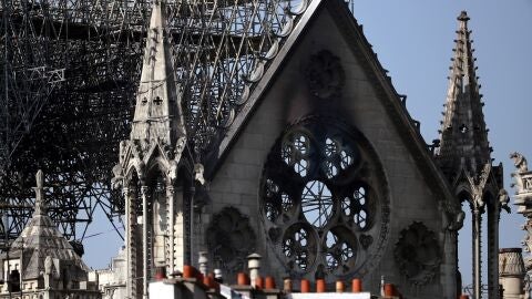 Consecuencias del fuego en la catedral de Notre Dame