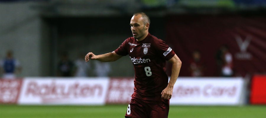 Andrés Iniesta, con el Vissel Kobe Andrés Iniesta, con el Vissel Kobe