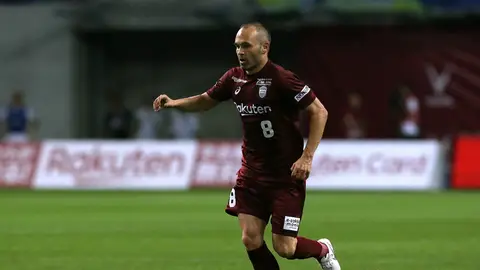 Andrés Iniesta, con el Vissel Kobe Andrés Iniesta, con el Vissel Kobe